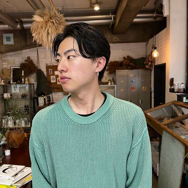 ナチュラルセンターパーマ|itt hair