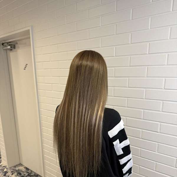 パールベージュ×グレー