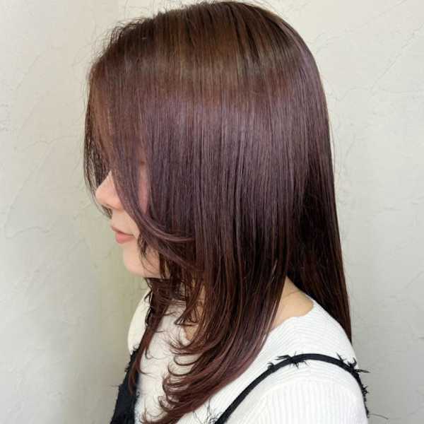 【Reir_下北沢】*顔まわりレイヤー+バーガンディ*