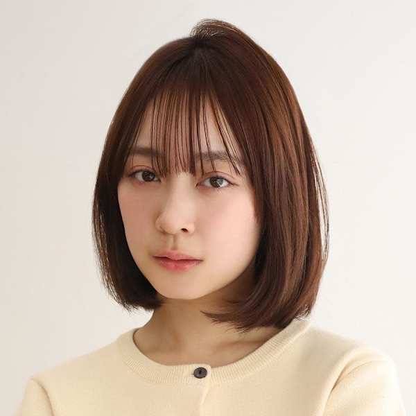 フェミニンワンカールボブ