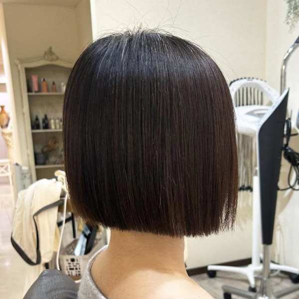 【ジュレベール 汲田】ストレートボブ