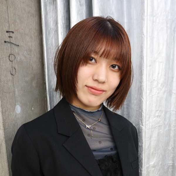 ステップボーンカットボブスタイル/イメチェン/美髪