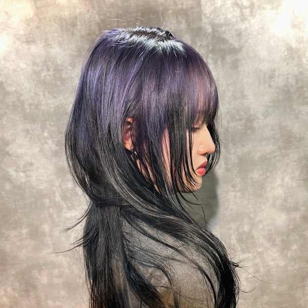 エンジェルリングカラー デザインカラー ハイトーン 原宿/表