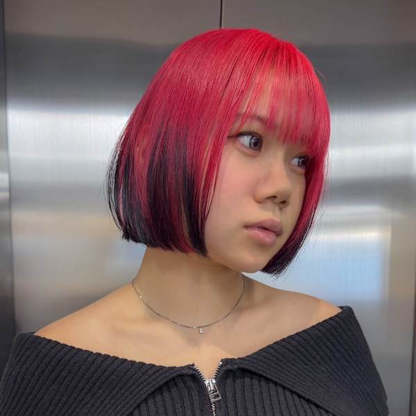 ルーツカラー　デザインカラー　ハイトーン　原宿/表参道