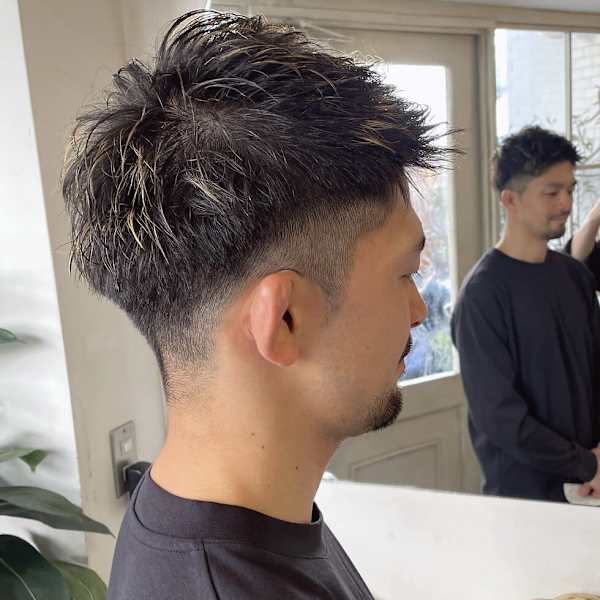 ハイライトスパイキージェットショート