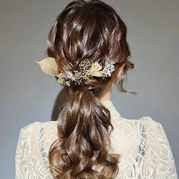 ローポニースタイル|HAIR MAKE SALON Gallis 北新地店 【ヘアメイクサロン ギャリス】