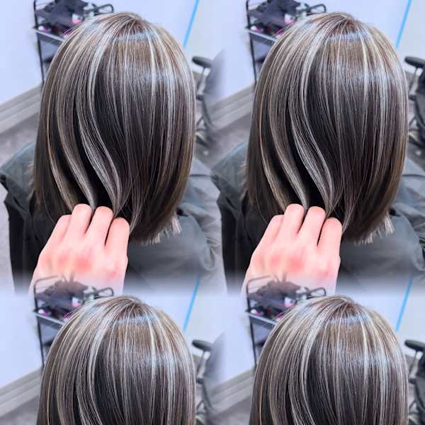 【ACRO.ao】コントラストバレイヤージュ /ハイライト