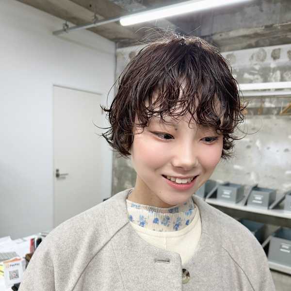 ショートパーマ