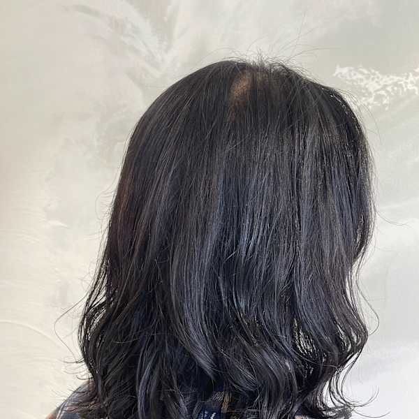 ふんわりザクロパーマ