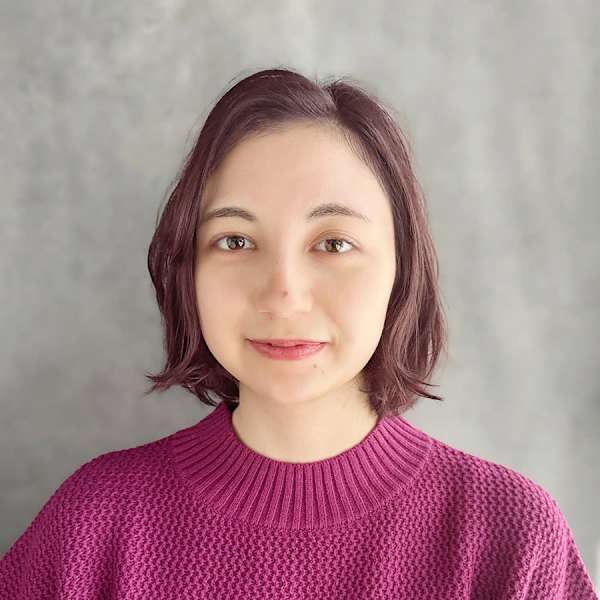 外ハネ/外ハネショートボブ/エアリーボブ/ワインレッド