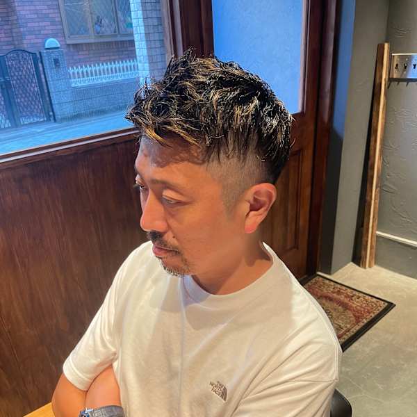 ブリーチメッシュ×ツーブロック