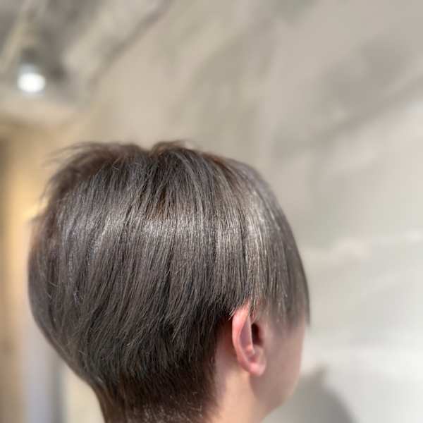 シルバー系ハイトーンショート