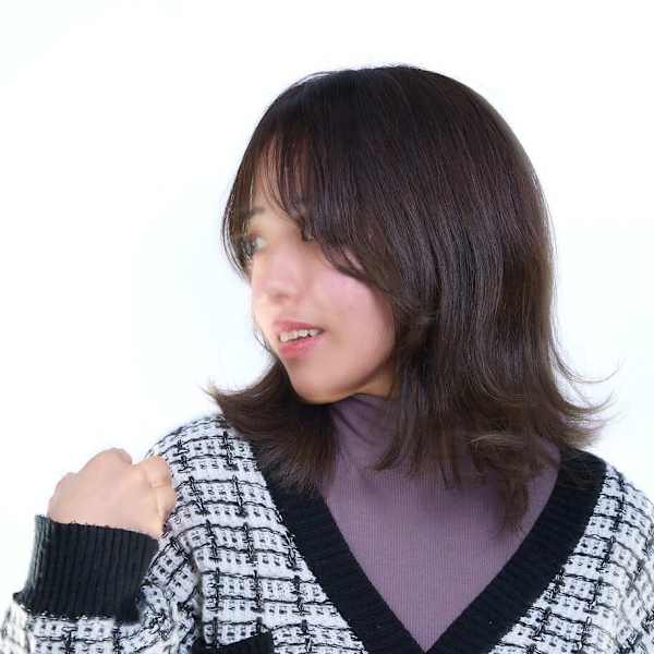 大人っぽいのに可愛い。スモーキーラベンダーの絶妙バランス
