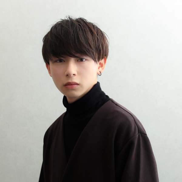 大学生さわやかツーブロック風韓国マッシュ