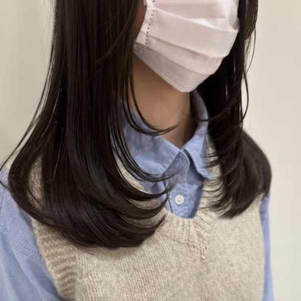 顔回りレイヤー|ZA/ZA 目白店