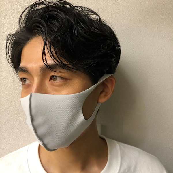 さらっとセンターパート