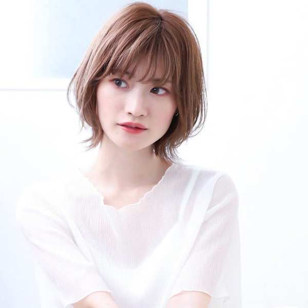 大人カジュアル外ハネボブウルフ