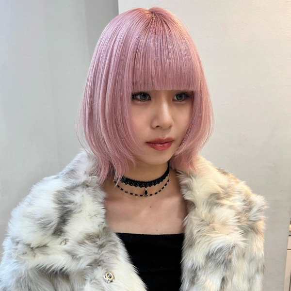 クリアピンクボブ（bani）