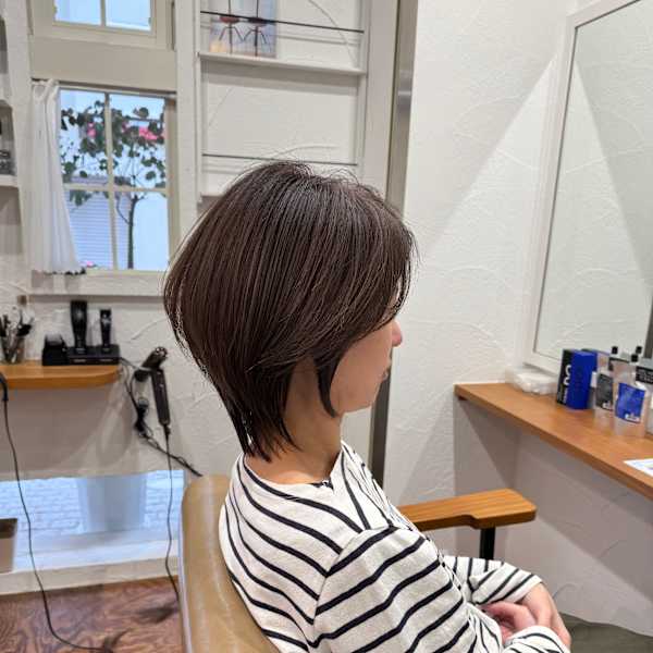 ショートボブ|Hair Salon Leaf