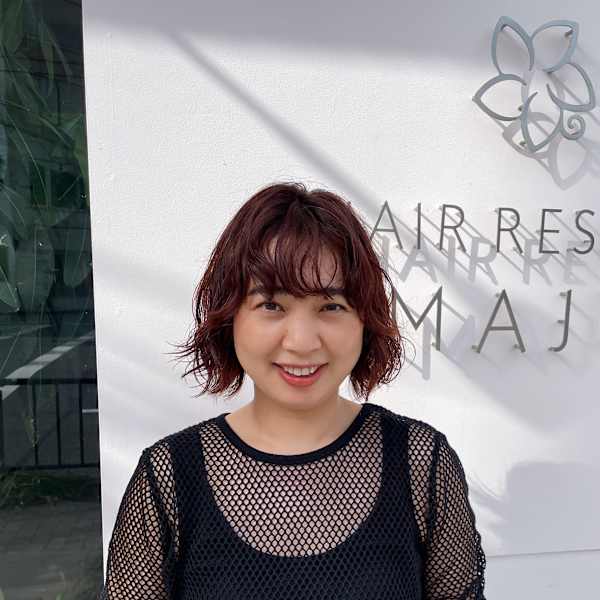 HAIR RESORT MAJU【ヘアーリゾートマジュ】のスタッフ紹介。今村 恭子