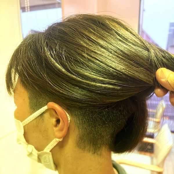 ★インナー刈り上げボブ×ベージュブラウン