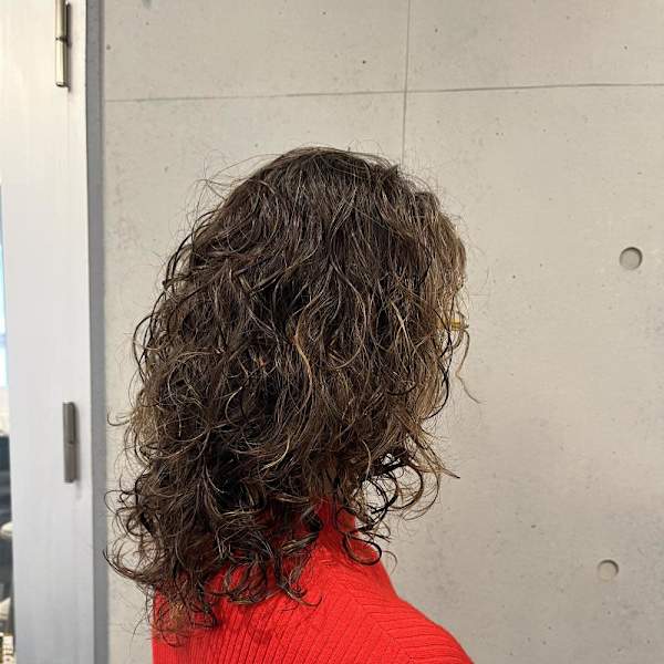 スパイラルパーマスタイル