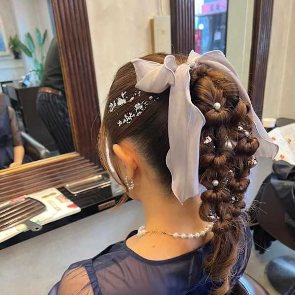 【パーティー・結婚式・特別なお呼ばれ】ヘアセット・赤羽美容室