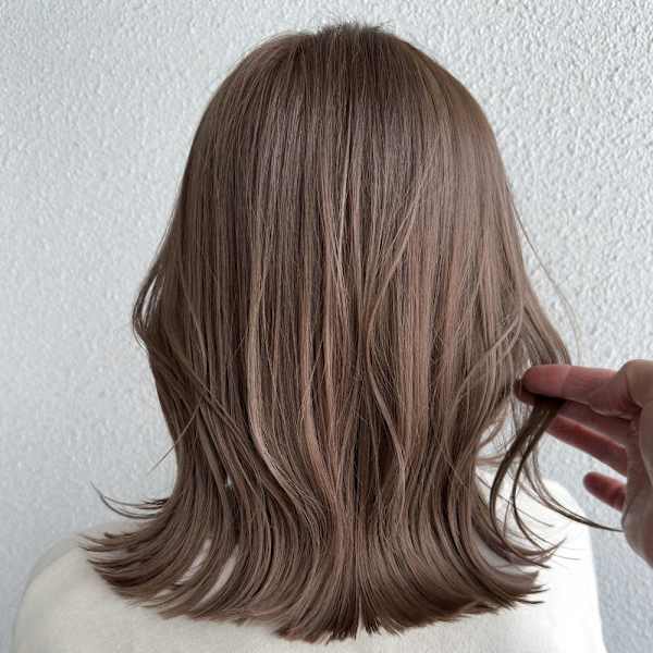 マロンベージュ_ くすみベージュ_ ラベンダーミルクティー2