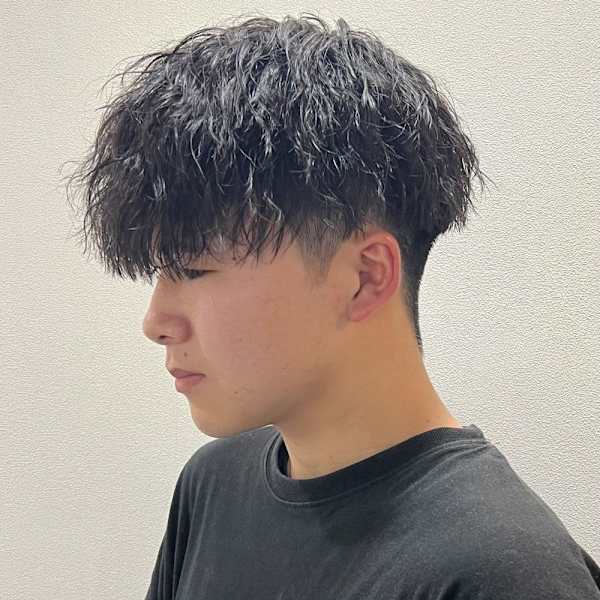 【平山明樹】お洒落メンズヘア/縦落ちスパイラルパーマ