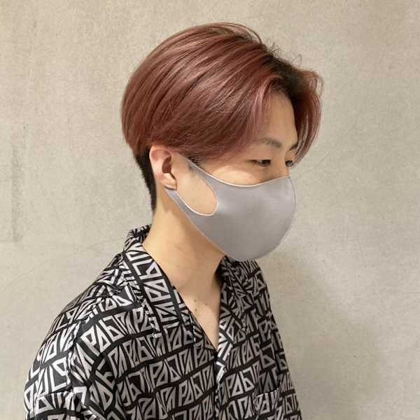 ハイトーン×センターパート【坂口　恵梨子】