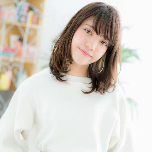 【博多美容室NAVY】ニュアンスカラーで内巻きワンカール