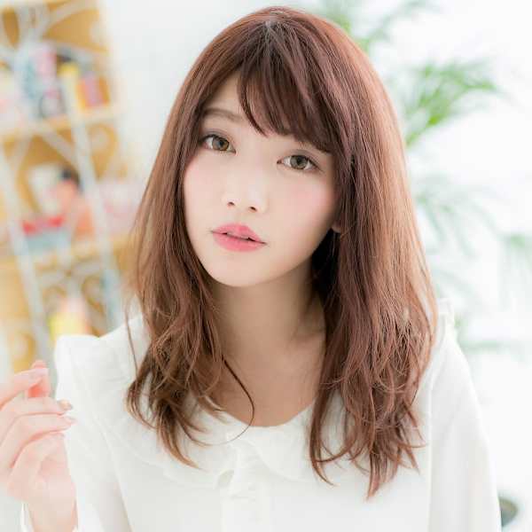 チェリーブラウンで大人ガーリーウェーブ