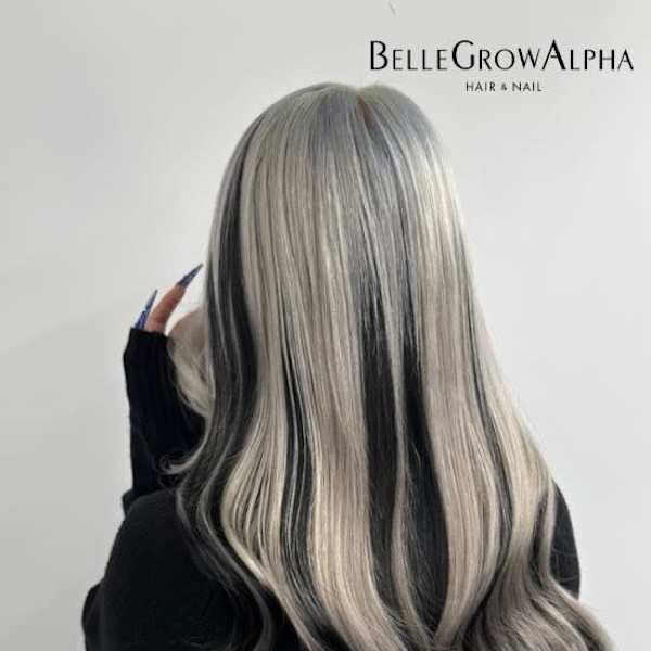 ダブルカラー+エクステ70本