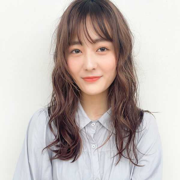 ゆるウェーブのロングスタイル|LAND SCAPE