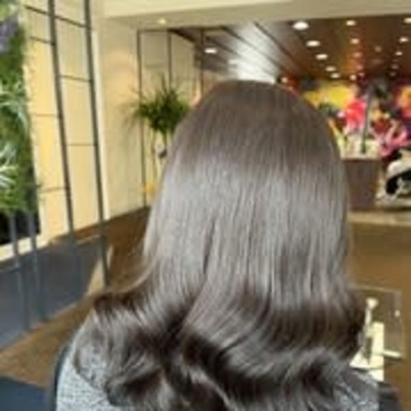 【W_SALON 河原町】アッシュブラック/大人綺麗/艶髪