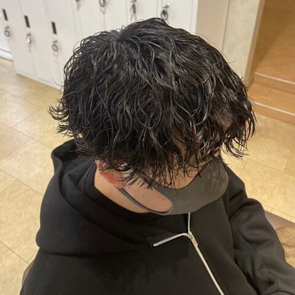 波巻きパーマ/メンズパーマ