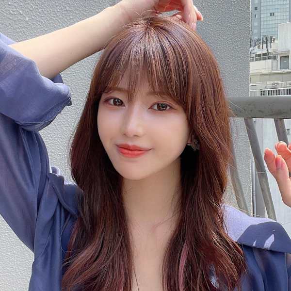 イメチェン姫カットレイヤーロングニュアンスカラー美髪