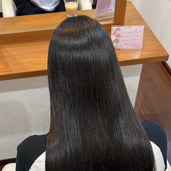 髪質改善ストレート 10代20代30代|Haute Couture Rencontrer 西京極店