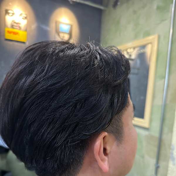 刈り上げショートスタイル