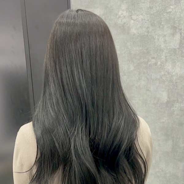 ダークグレーアッシュレイヤー美髪髪質改善TOKIOトリートメ