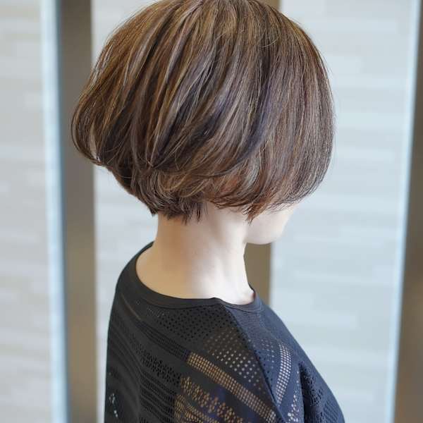 【50代】白髪ぼかしハイライト