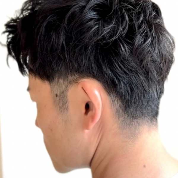 刈り上げショートパーマ|アフロディーテ 泉中央店