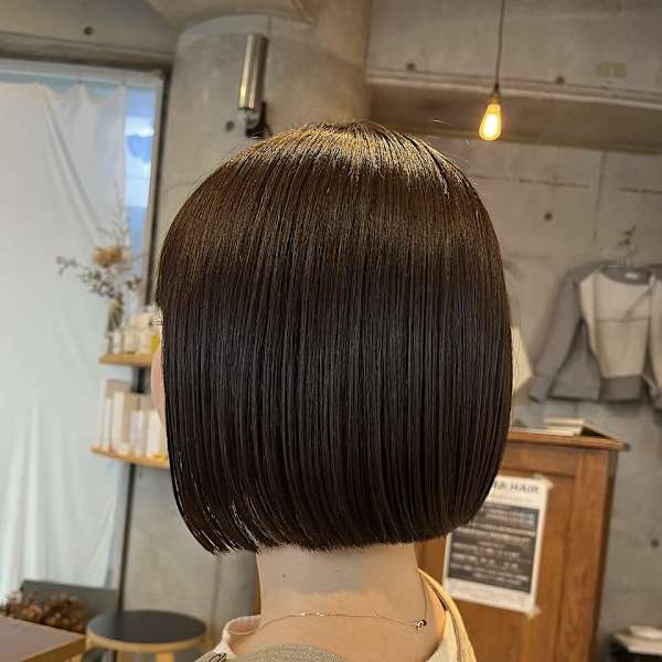 艶ミニボブ＊シンプルストレート|AOZORA HAIR kaminoura