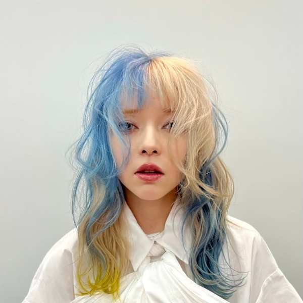 セクションカラー　デザインカラー　ハイトーン　原宿/表参道