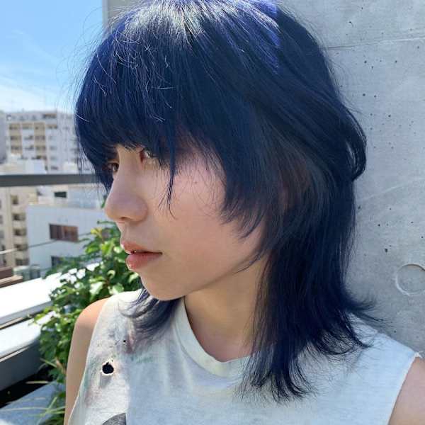 美髪似合わせカットワイドバング外ハネボブ小顔イメチェン