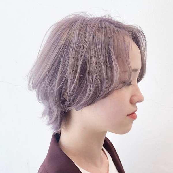 イメチェン ワイドバング美髪レイヤー外ハネボブくびれミディ