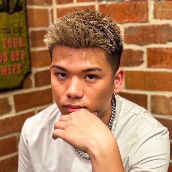 刈り上げスパイキー