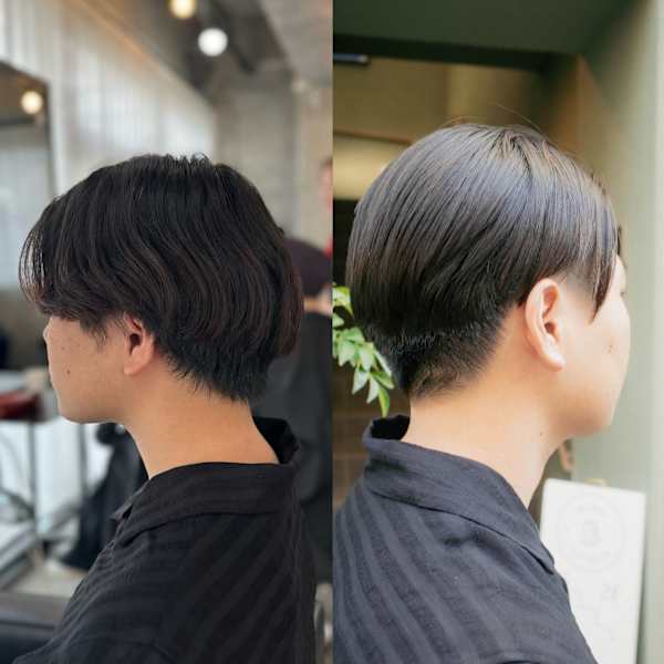 簡単スタイリング メンズ縮毛矯正◎三軒茶屋 RYUKI