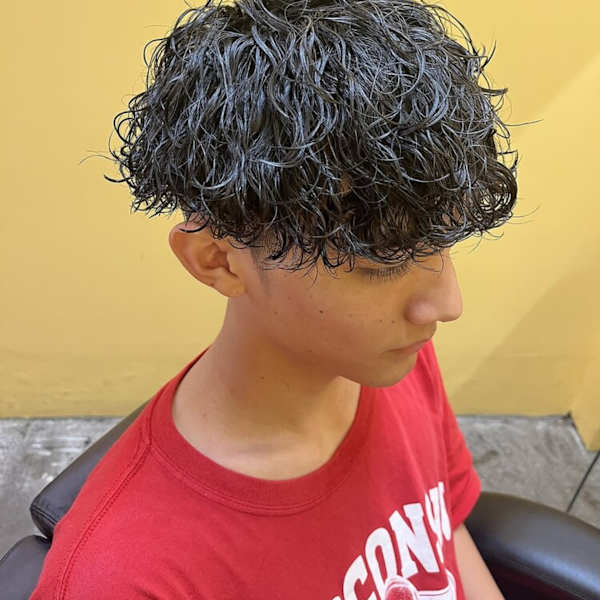 波巻きパーマ|BARNEYS　HAIR