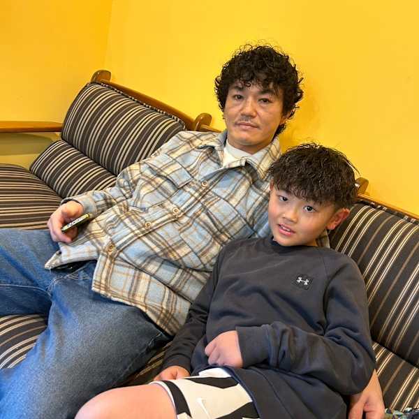 親子カットパーマ|BARNEYS　HAIR